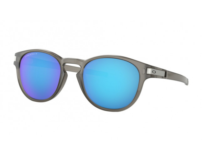 Oakley Latch Matte Gray Ink-Prizm Sapphire Polarisé