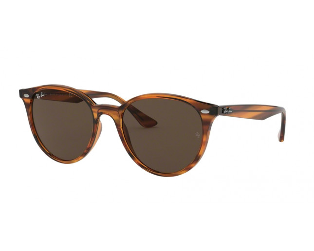 Ray-Ban RB4305 Stripped Red Havana Dark Brown 