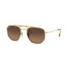 Ray-Ban The Marshal II Gold Brown Gradient Grey