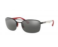 Ray-Ban Ferrari Edition RB3617M Black Mirror Silver