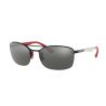 Ray-Ban Ferrari Edition RB3617M Black Mirror Silver