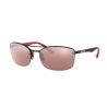 Ray-Ban Ferrari Edition RB3617M Black Mirror Silver