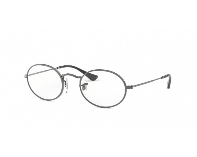 Ray-Ban RX3547V Oval Gunmetal