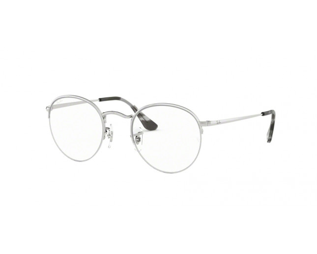 Ray-Ban RX3947V Round Gaze Metal Silver