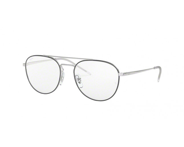 Ray-Ban RX6414 Silver Top Black