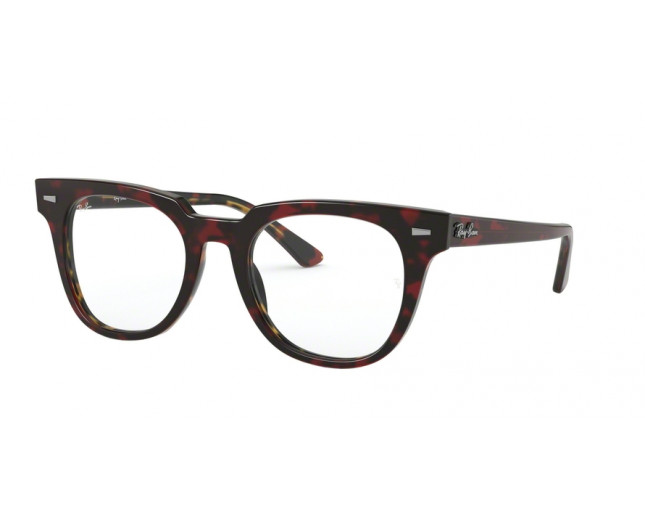 Ray-Ban RX5377 Meteor Top Trasparent Red On Havana 