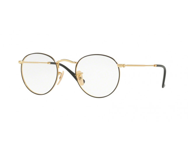 Ray-Ban RX3447V Gold on top havana