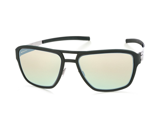 IC! Berlin Wipeout Chrome Black Green Polarized