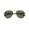 IC! Berlin Atitila L Matt Gold Warm Grey Green Polarized