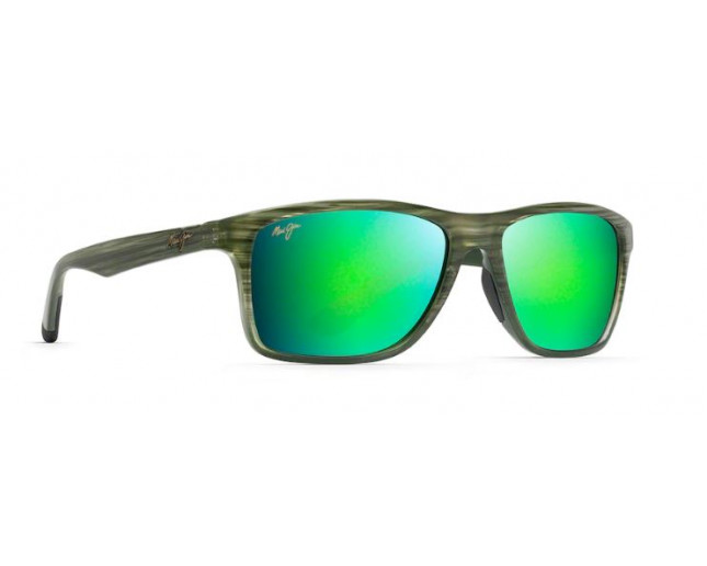 Maui-Jim Onshore Olive Stripe Fade