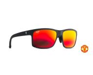 Maui Jim Pokowai Arch Black Matte Rubber Hawaii Lava