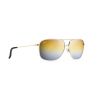 Maui Jim Kami Gold with White Dual Mirror Gold to Silver