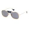 Moncler ML0104 Gold Blue Blue Gold Mirror Polarized