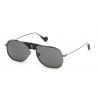 Moncler ML0104 Silver Black Grey