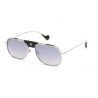 Moncler ML0104 Silver Brown Grey