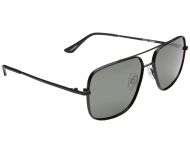 Mundaka Konkrete Matt Black Green Polarized