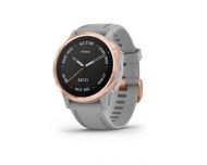 Garmin Fénix 6S Sapphire Rose Gold Grise avec Bracelet Gris