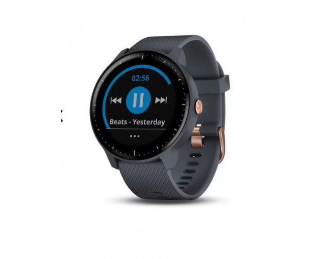 Garmin Vivoactive 3 Music Bracelet silicone bleu - Multisports Watches Outdoor GPS IceOptic