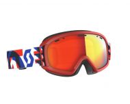 Scott Masque de Ski Junior Jr Witty Chrome Red/Dark Blue Enhancer Red Chrome