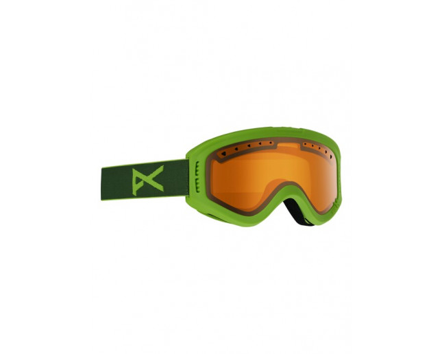 Anon Masque de Ski Enfant Tracker Green Amber