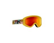 Anon Masque de Ski Enfant Tracker Pizza/Red Amber