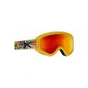 Anon Masque de Ski Enfant Tracker Pizza/Red Amber