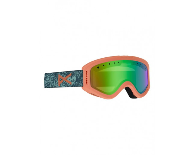 Anon Masque de Ski Enfant Tracker Tangle/Green Amber