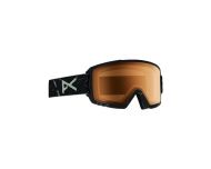 Anon M3 Topo Black 2 écrans Sonar Night by Zeiss et Sonar Green