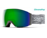 Smith I/O MAG XL Cloudgrey 2 écrans ChromaPop Sun Green Mirror & ChromaPop Storm Rose Flash