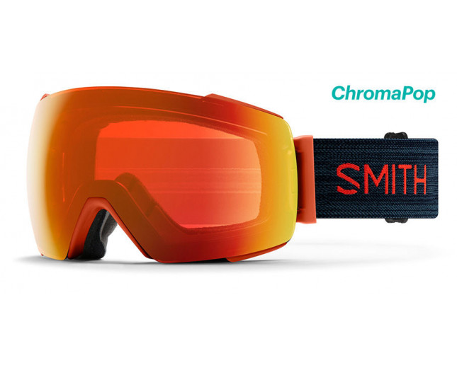 Smith I/O MAG Red Rock 2 écrans ChromaPop Everyday Red Mirror & ChromaPop Storm Rose Flash