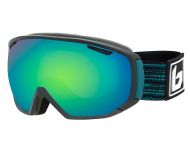 Bollé Masque de Ski Tsar Matte Black Blue Green Emerald