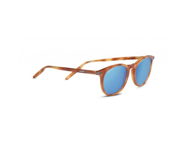 Serengeti Shiny Caramel-polarized 555nm blue