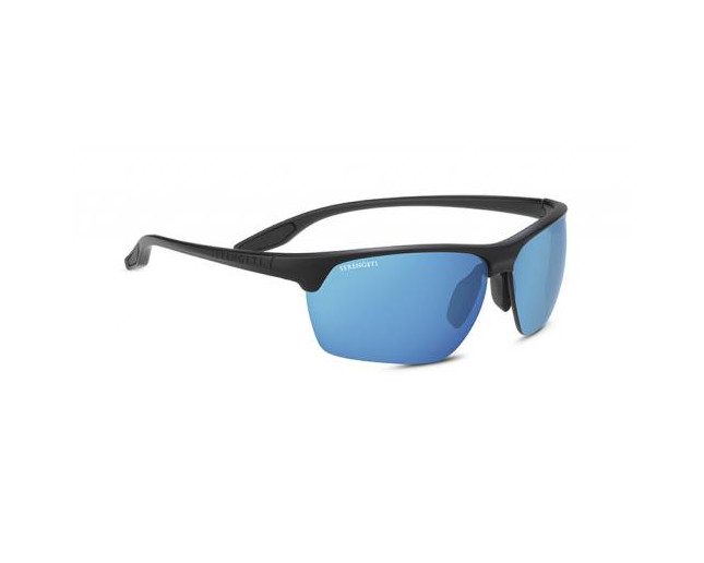 Serengeti Linosa Matte Black-PhD™ 2.0 polarized 555nm blue