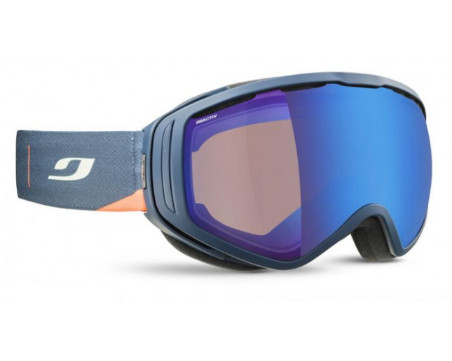 Masque de ski bleu sales