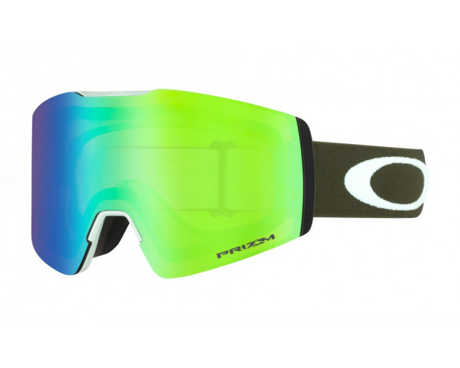 Oakley Fall Line XM Jasmine Dark Brush Prizm Jade Iridium OO7103 03 Ski Goggles IceOptic