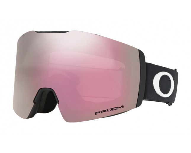 Oakley Fall Line XM Matte Black Prizm Hi Pink OO7103 13 Ski Goggles IceOptic