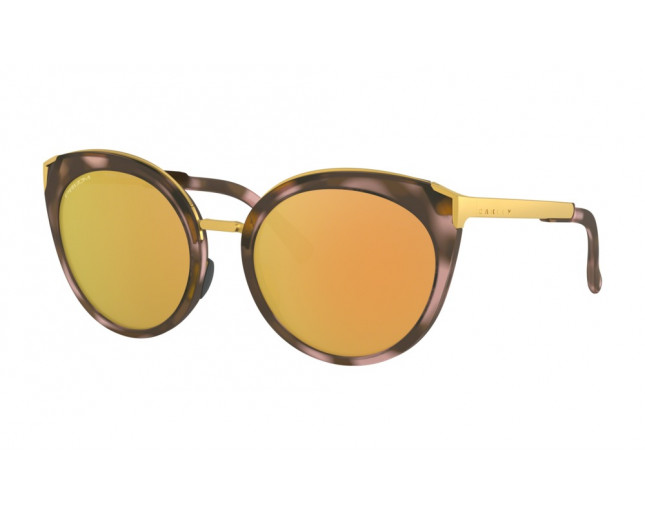 Oakley Top Knot Matte Rose Tortoise-Prizm Rose Gold