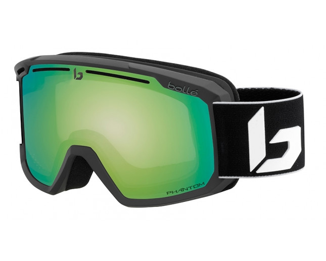 Bollé Masque de ski Maddox Matte Black Corp Phatom Green Emerald