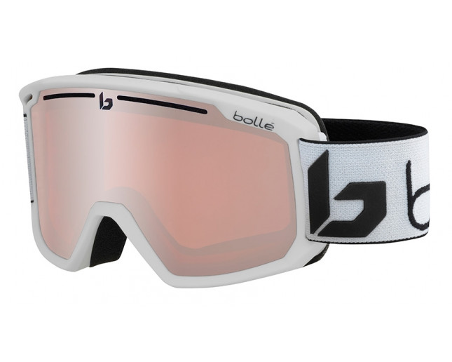 Bollé Masque de ski Maddox Matte White Corp Vermillon Gun