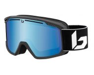 Bollé Masque de ski Maddox Matte Black Corp Light Vermillon Blue 
