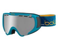 Bollé Masque de Ski Enfant Porteur de Lunette Explorer OTG Matte Petrol Blue Blue Black Chrome