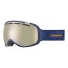 Cébé Masque de Ski Feel'in Dark Blue Camo Orange Amber Flash Gold Cat.2