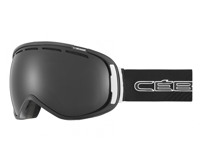 Cébé Masque de Ski Feel'in Matt Black White Grey Ultra Black Cat.3