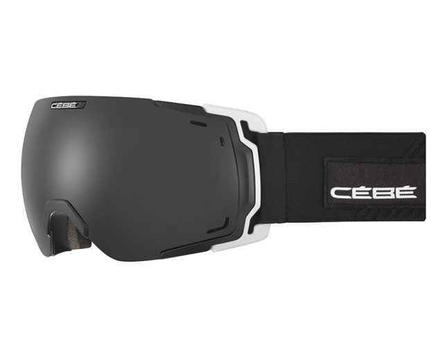 Cébé Masque de Ski Fateful Matt Black White Grey Ultra Black Cat.3