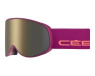 Cébé Attraction Matt Purple Salmon 2 Ecrans Dark Rose Flash Gold Cat.3 + Amber Flash Mirror Cat.1