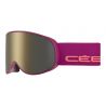 Cébé Attraction Matt Purple Salmon 2 Ecrans Dark Rose Flash Gold Cat.3 + Amber Flash Mirror Cat.1