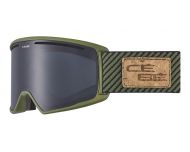 Cébé Masque de Ski CORE L Matt Green Camo Grey Ultra Black Cat.3