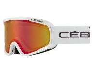 Cébé masque de Ski Fanatic M White PC Vario Perfo Amber Flash Red Cat.1.3