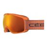 Cébé Masque de ski Enfant ARTIC Orange Black Dots Orange Flash Fire Cat.2