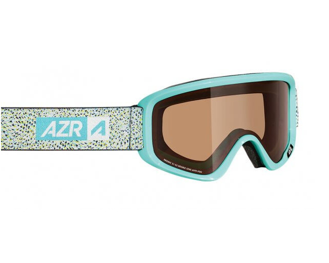 AZR Masque de Ski Kromic Snow Monture Mint Ecran Amber Photochromique